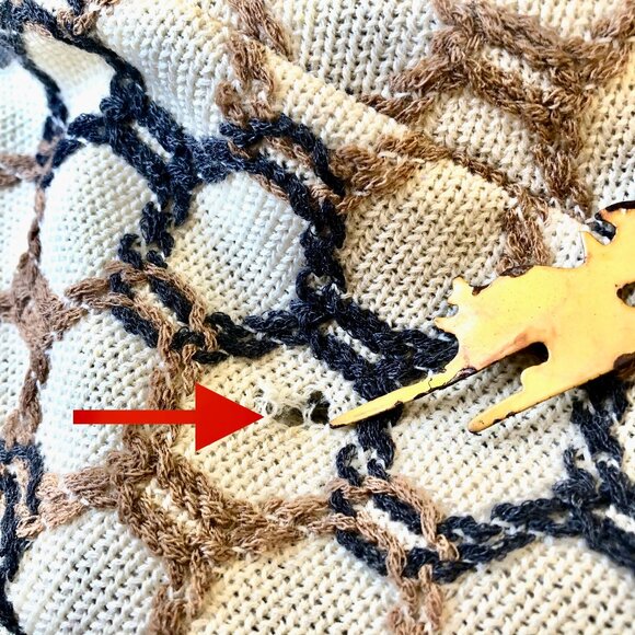 Dalton Vintage 70's Maxi Skirt 100% Wool Deep Side Slit - Picture 12 of 16